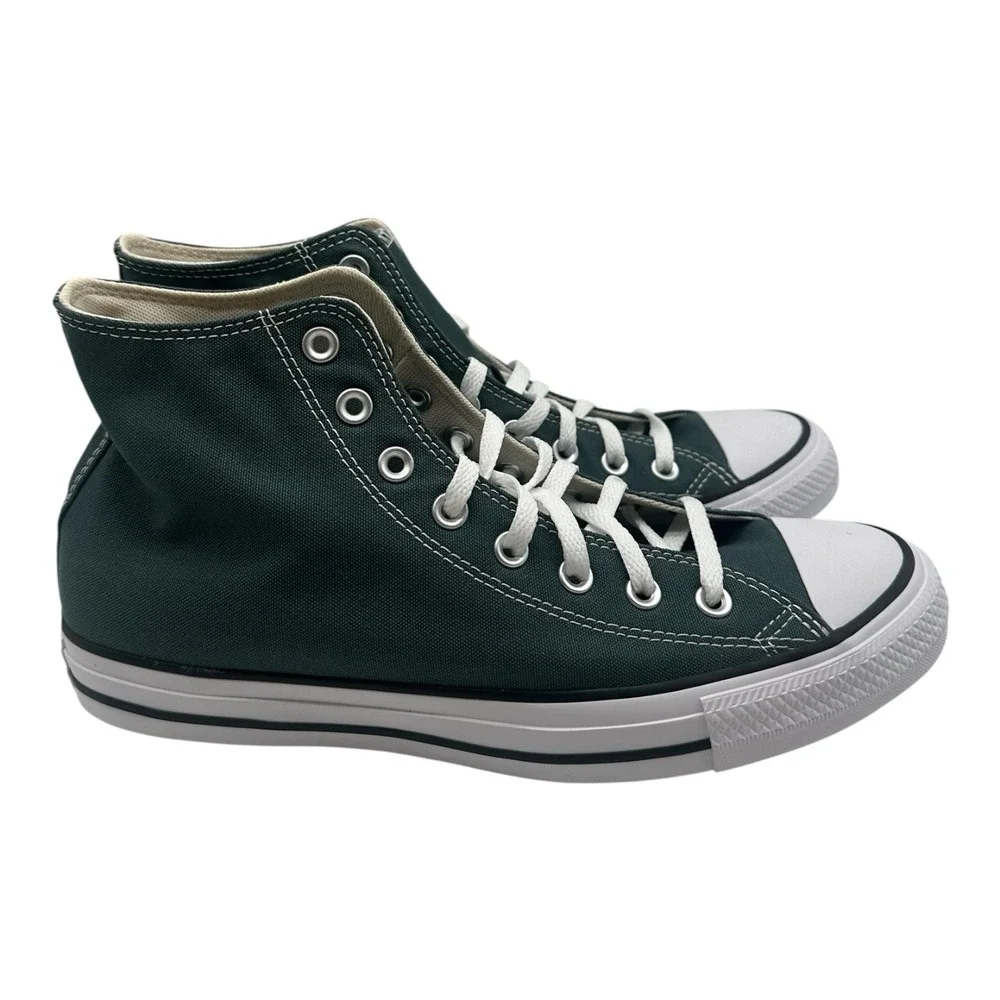 Converse Chuck Taylor All Star High Top Shoes Mens 11 True‎ Nature Green A10536F - Picture 2 of 10